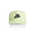 Vibe Tennis Script Logo Cap - Lime