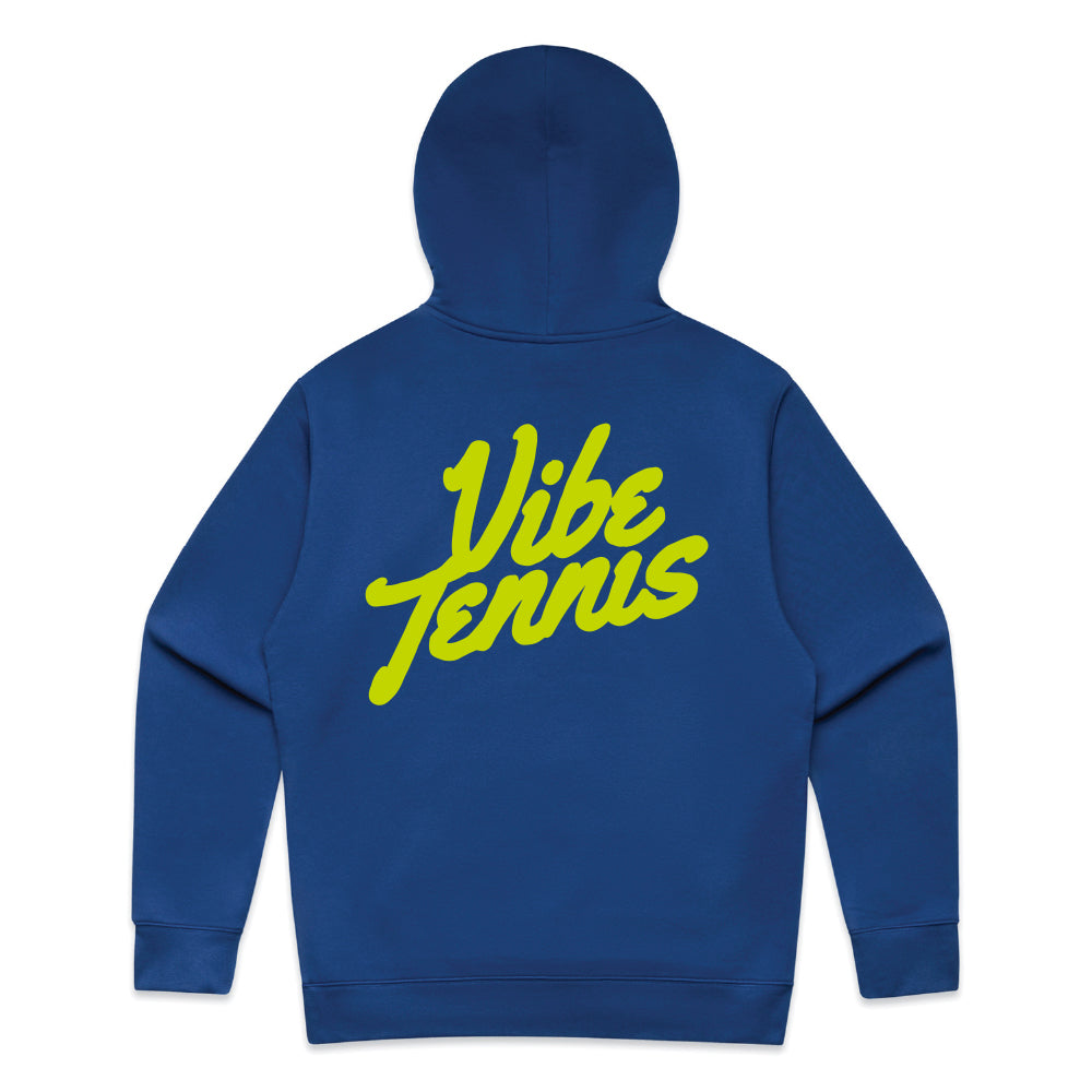 Vibe Tennis 3 Ball Logo Hoodie - Royal Blue