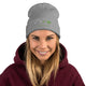 Womens Embroidered Beanie